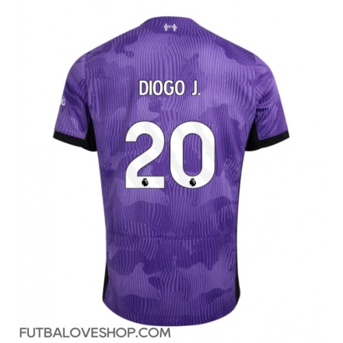 Dres Liverpool Diogo Jota #20 Tretina 2023-24 Krátky Rukáv